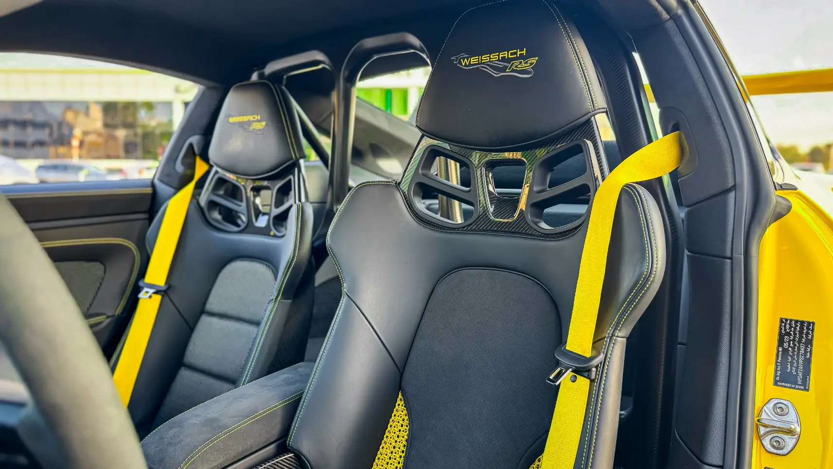 2024 Porsche 911 GT3 RS Yellow for Rent in Dubai rental in Al Quoz 3, Dubai