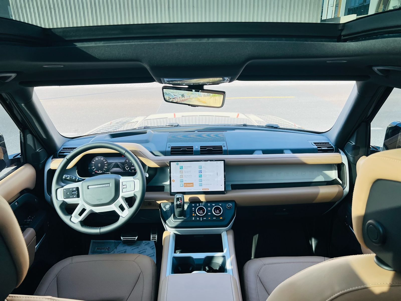 Rent a 2025 Land Rover Defender Black in Dubai photo 3
