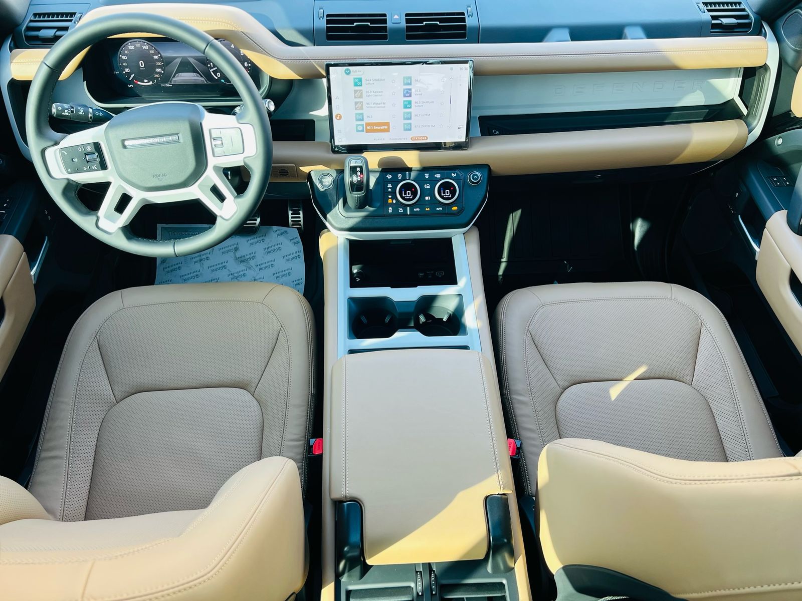 Rent a 2025 Land Rover Defender Black in Dubai photo 4
