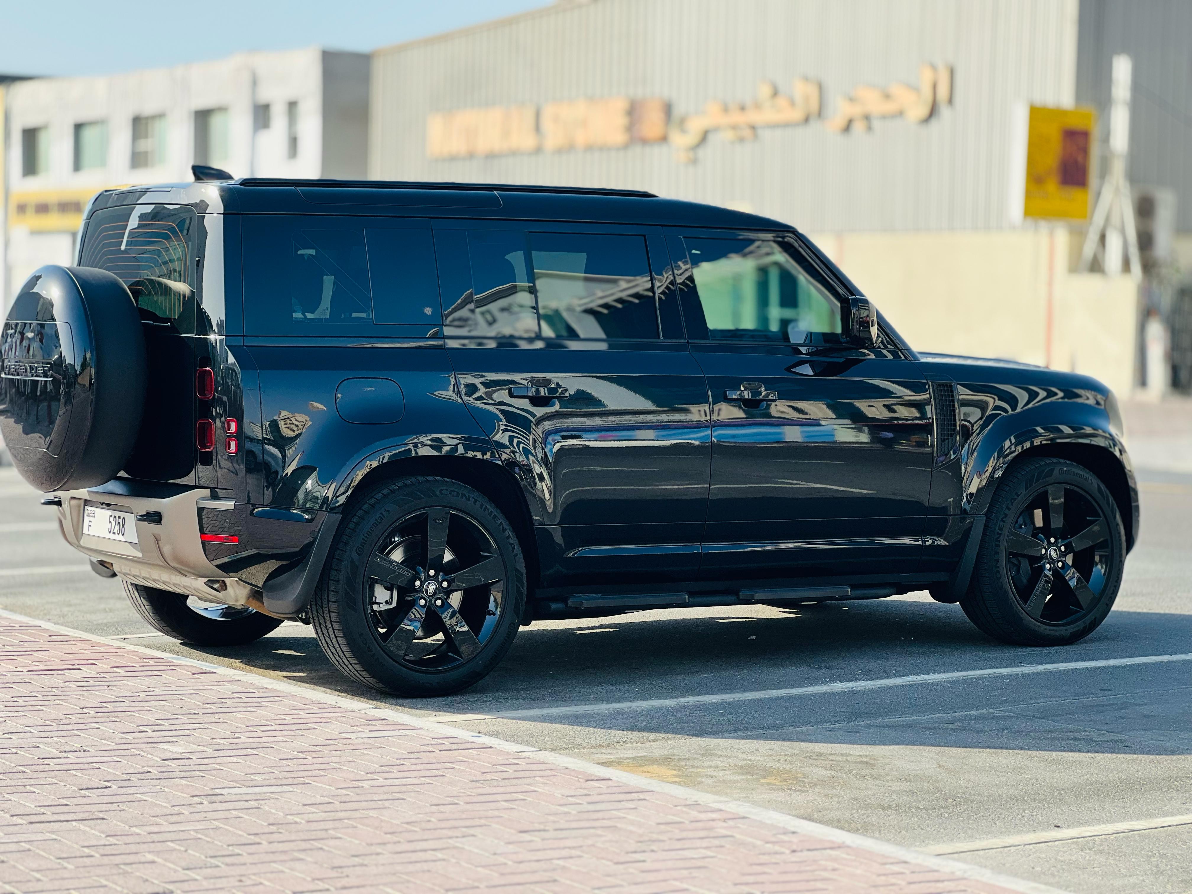 Rent a 2025 Land Rover Defender Black in Dubai photo 7