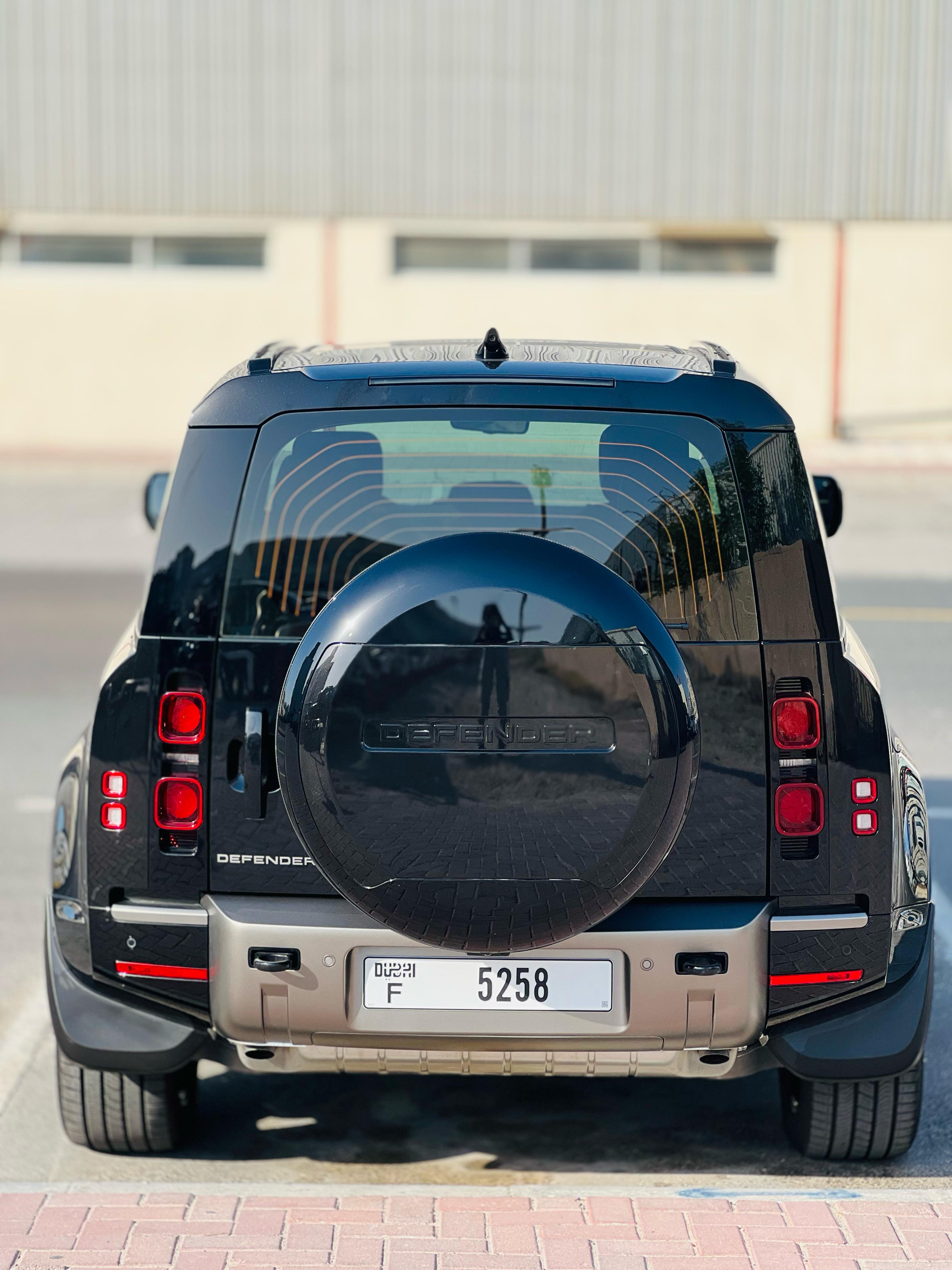 Rent a 2025 Land Rover Defender Black in Dubai photo 8