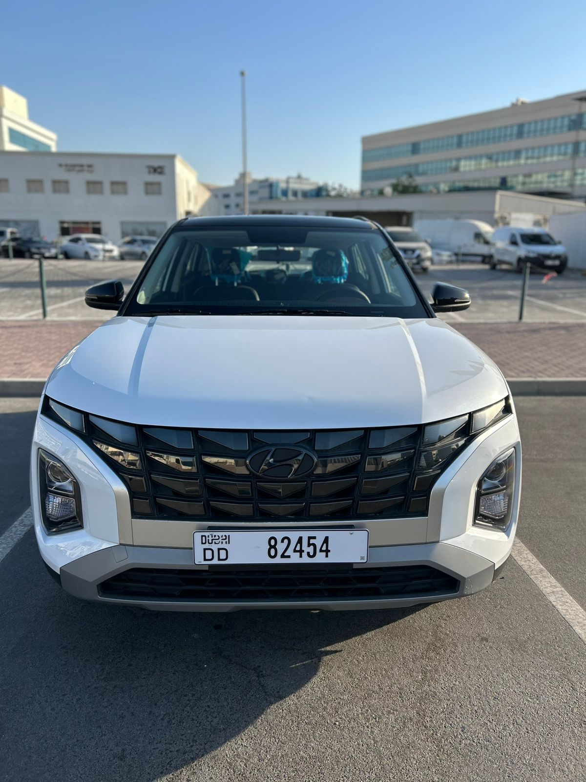 2025 Hyundai Creta White Rental in Dubai
