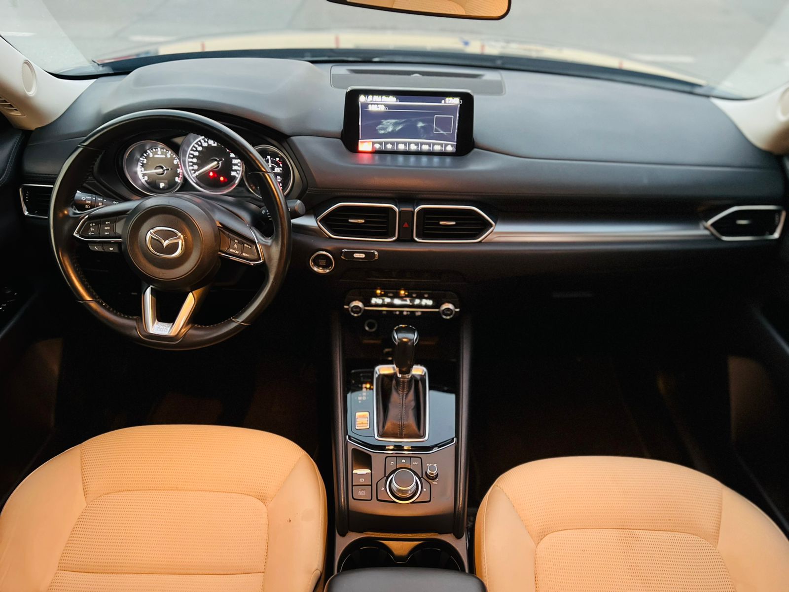 Rent a 2022 Mazda CX-5 Blue in Dubai photo 5