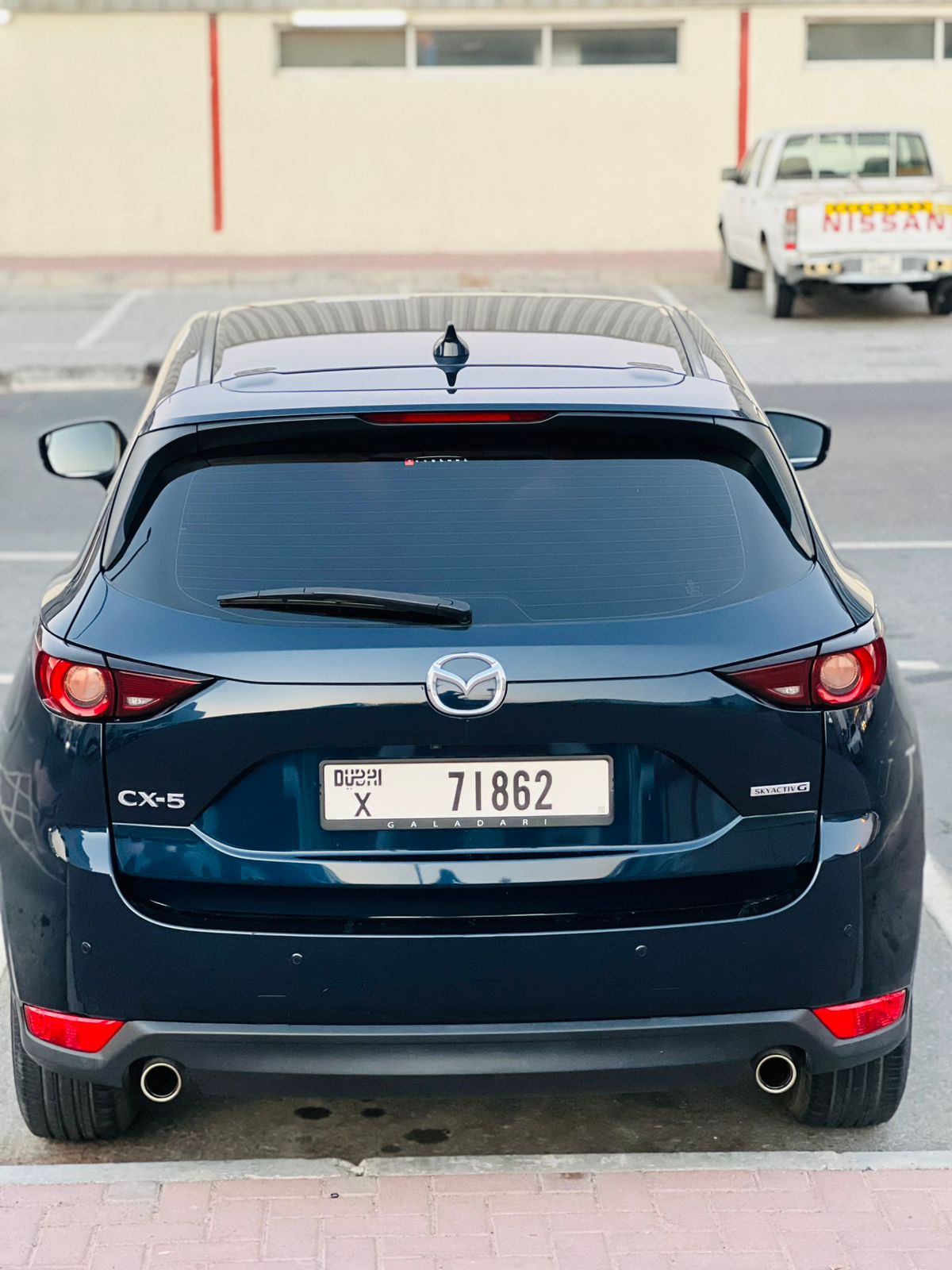 Rent a 2022 Mazda CX-5 Blue in Dubai photo 6