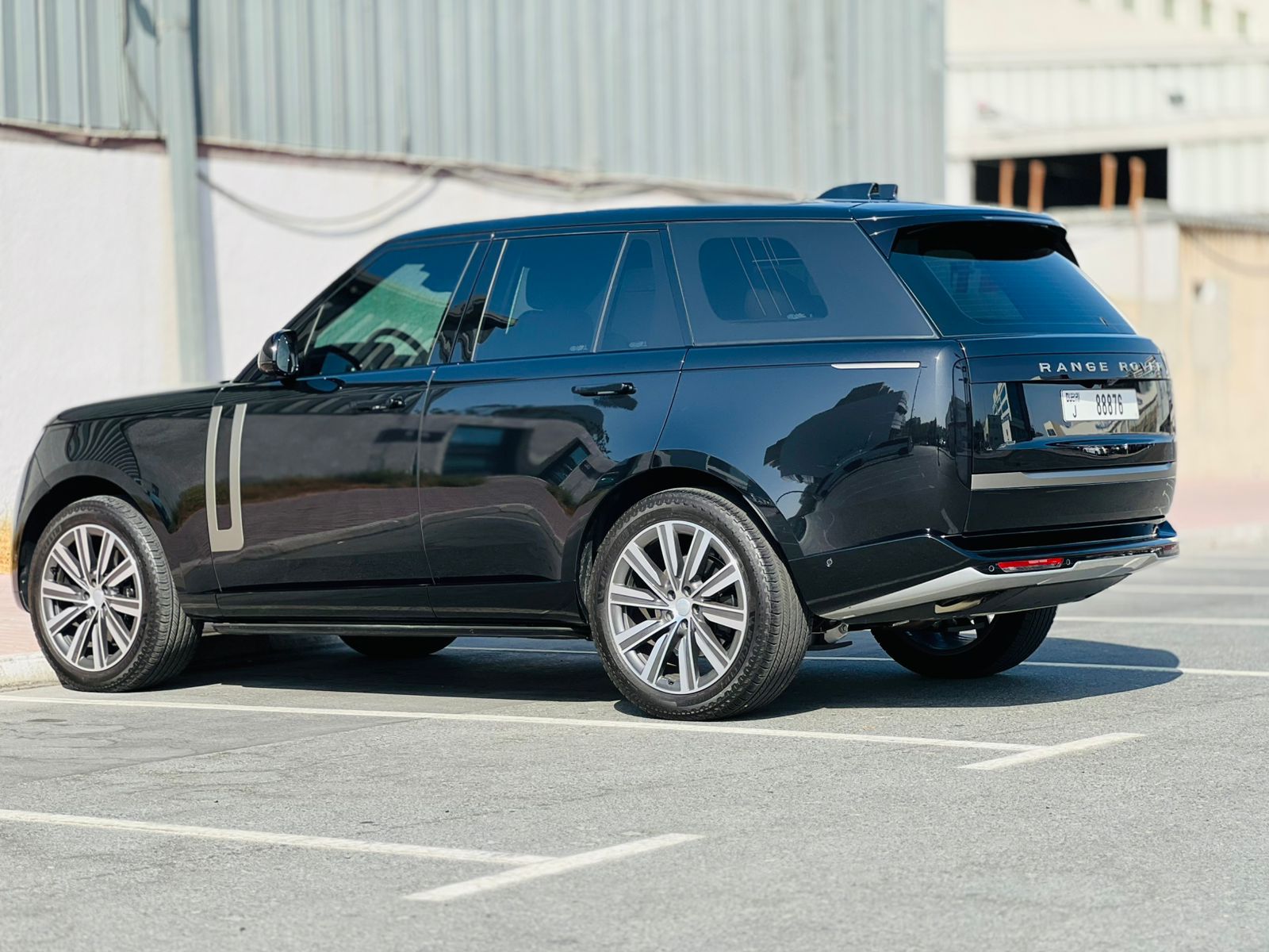 Rent a 2025 Land Rover Range Rover Vogue Black in Dubai photo 2