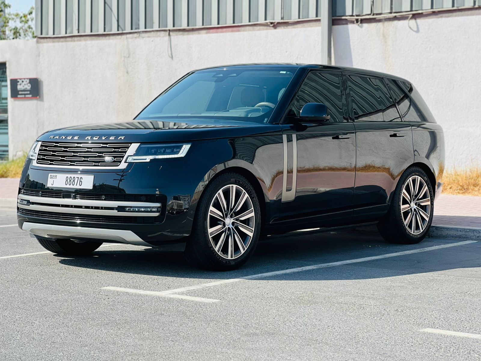 Rent a 2025 Land Rover Range Rover Vogue Black in Dubai photo 3