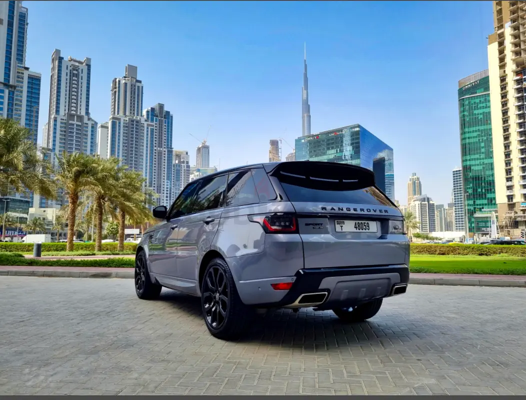 2020 Land Rover Range Rover Sport for Rent in Palm Jumeirah (Blue, Automatic, 5 Seater, AL QWA) photo 2