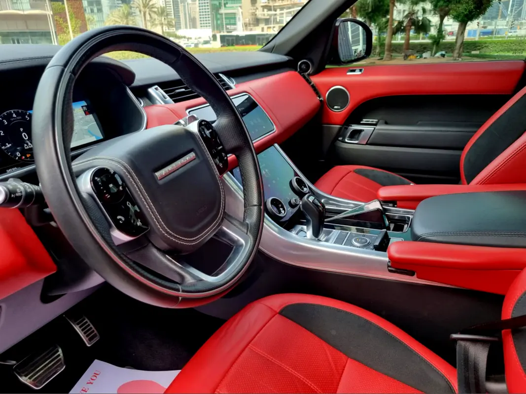 2020 Land Rover Range Rover Sport for Rent in Palm Jumeirah (Blue, Automatic, 5 Seater, AL QWA) photo 7