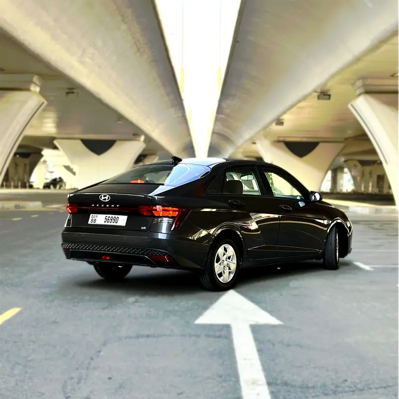 2025 Hyundai Accent for Rent in Jumeirah Lake Towers (JLT) photo 5