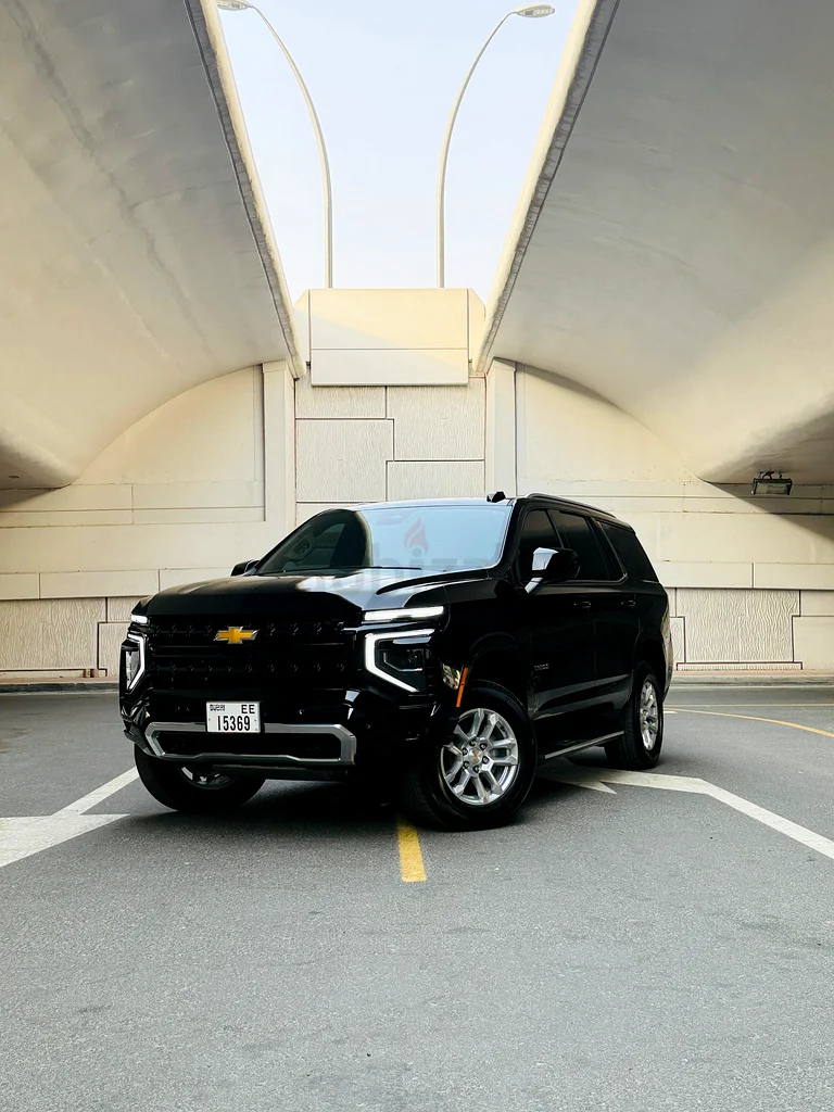 2025 Chevrolet Tahoe for Rent in Business Bay (Black) rental in Business Bay, Dubai
