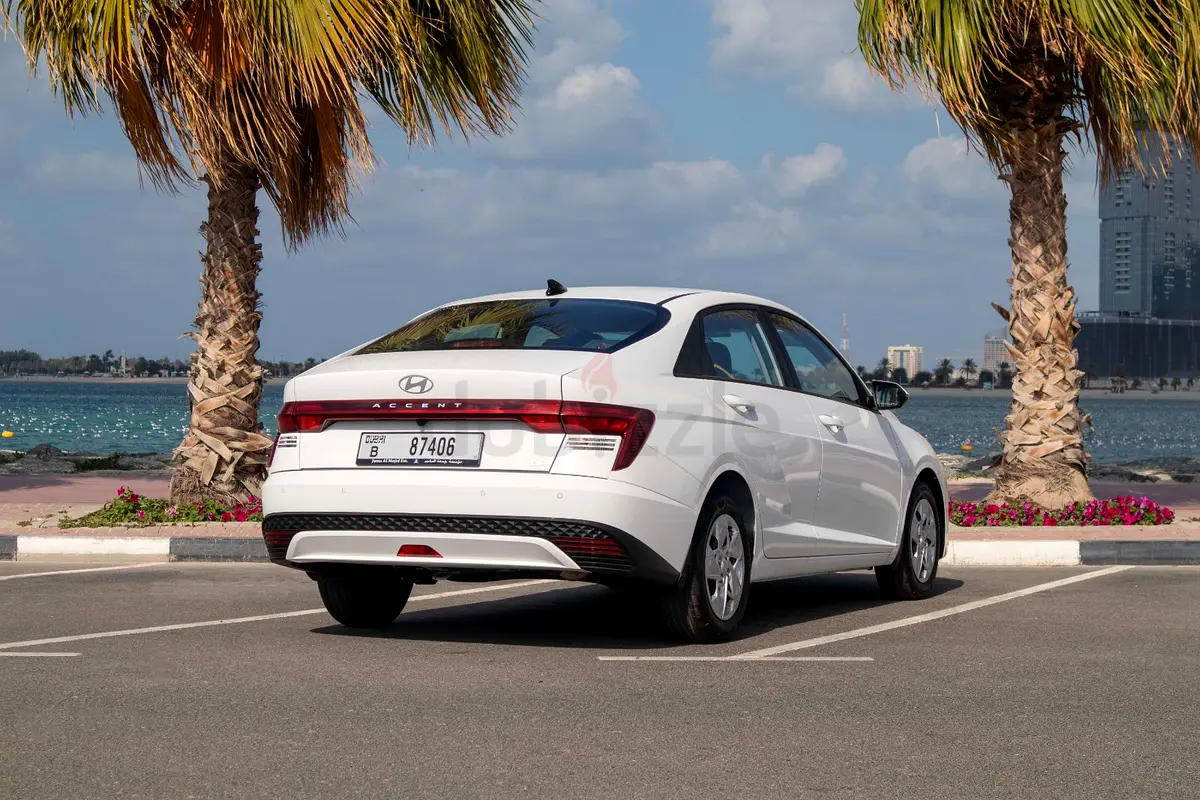 2026 Hyundai Accent for Rent in Al Garhoud photo 2
