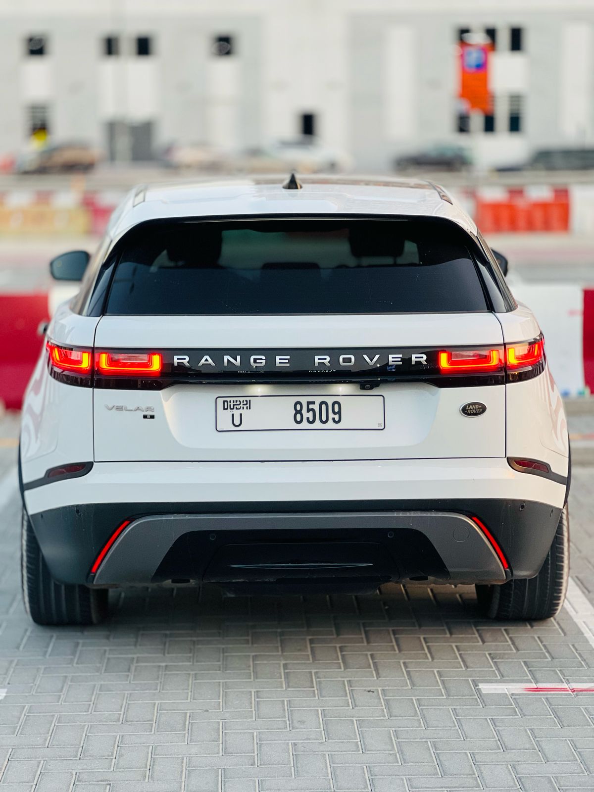 2021 Land Rover Range Rover Velar White Rental in Dubai photo 5