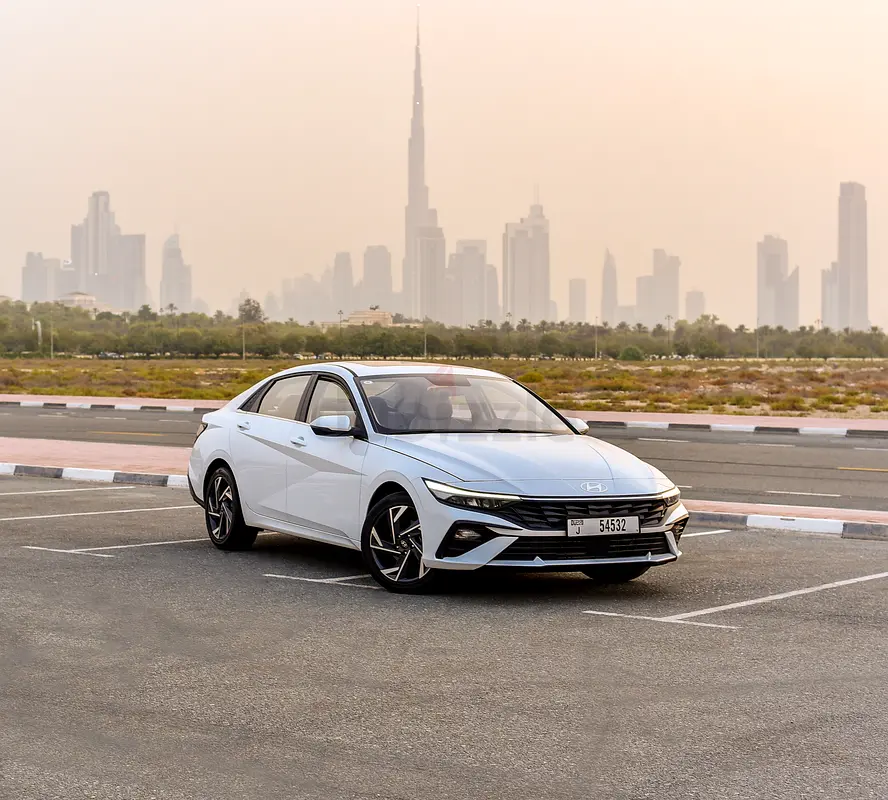 2024 Hyundai Elantra for Rent in Al Garhoud rental in Al Garhoud, Dubai