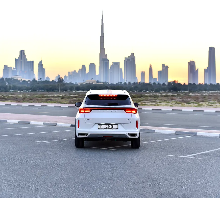 2024 Exeed LX for Rent in Al Garhoud photo 3