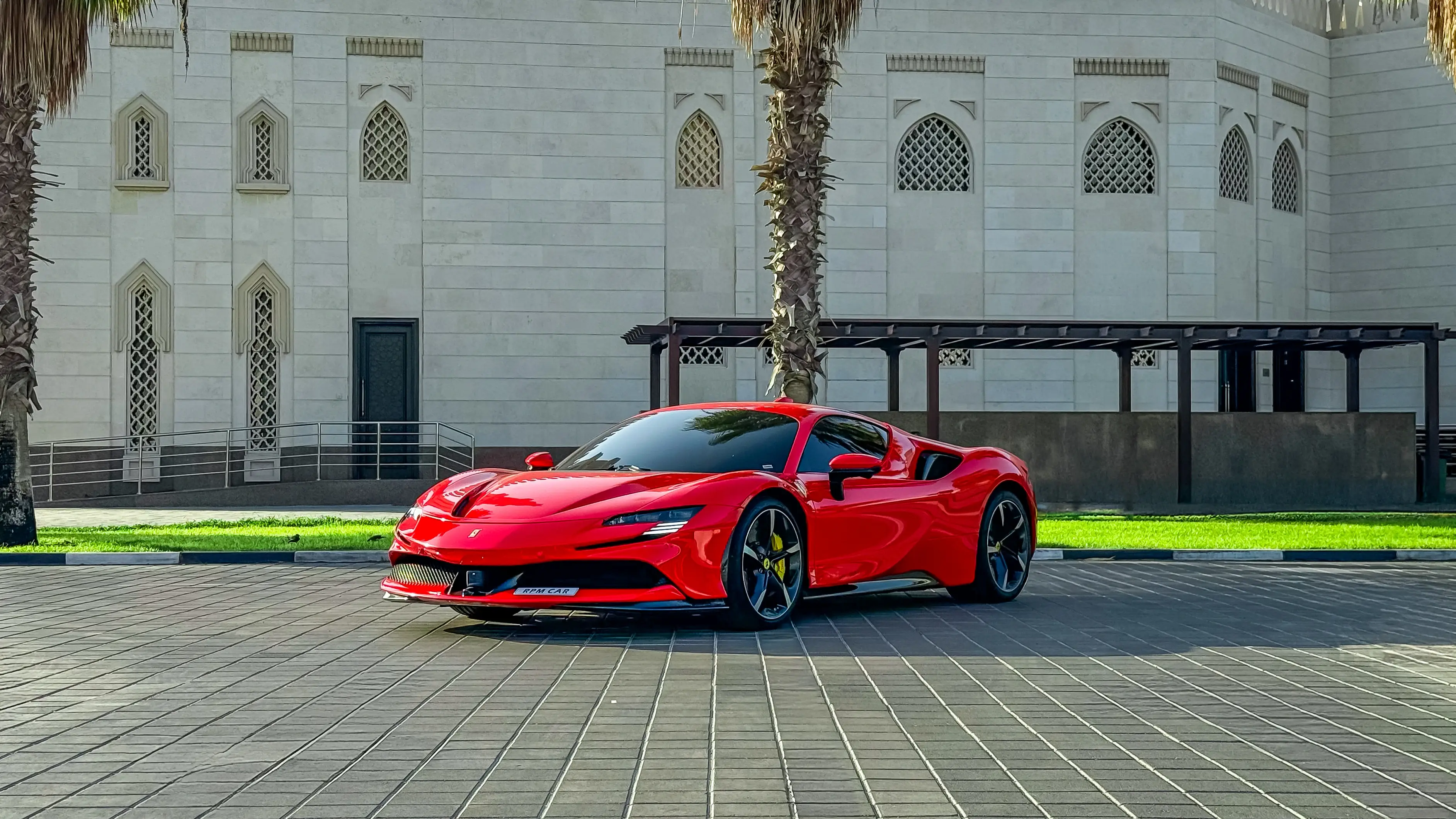 2024 Ferrari SF90 Stradale Red Rental in Dubai rental in Al Quoz 3, Dubai