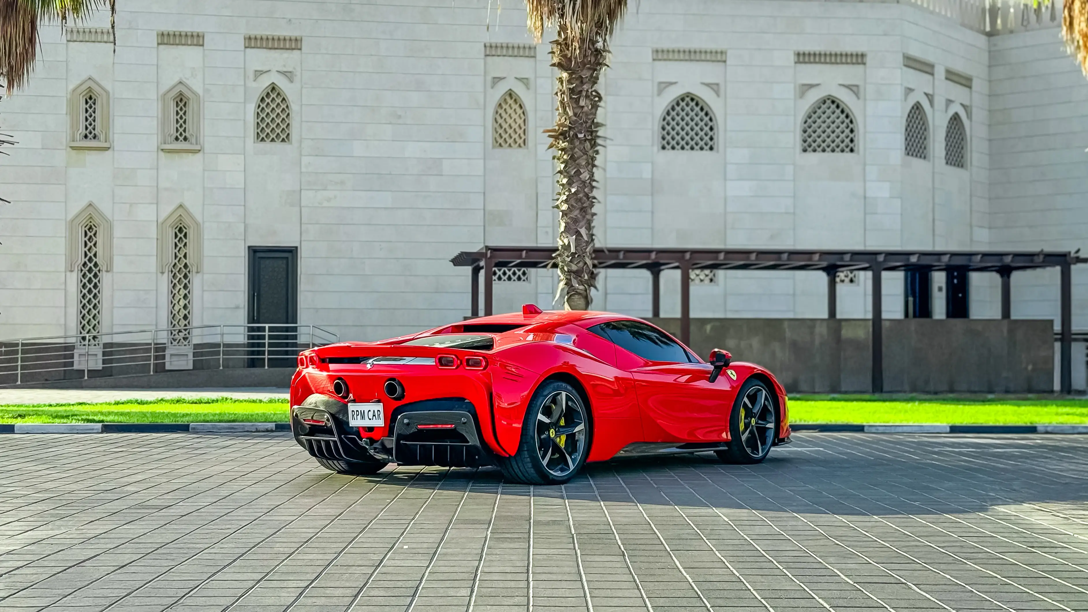2024 Ferrari SF90 Stradale Red Rental in Dubai photo 4