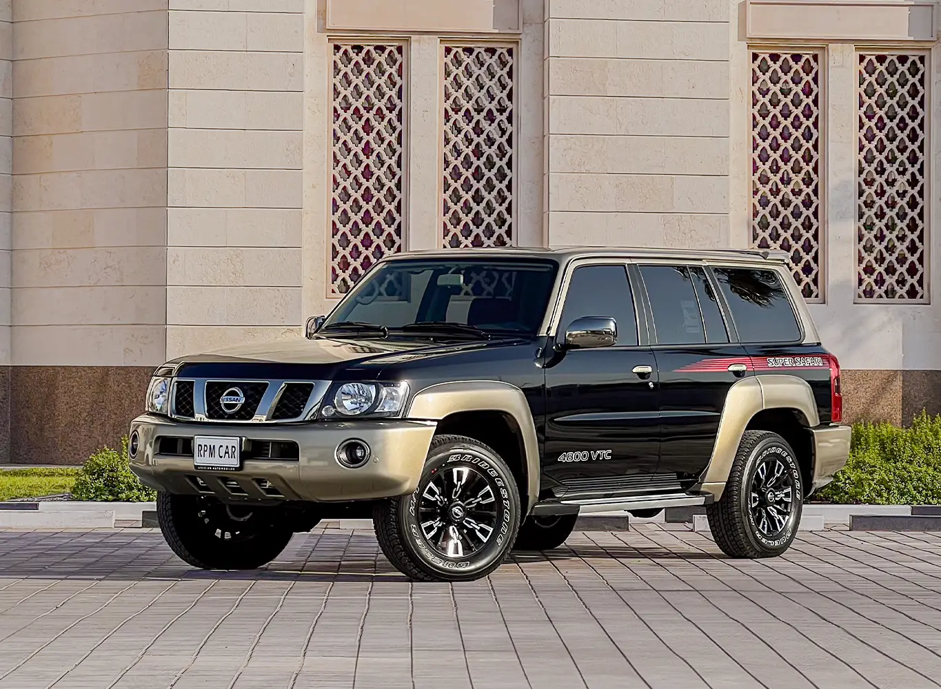 2024 Nissan Patrol Safari Turbo Black Rental in Dubai rental in Al Quoz 3, Dubai