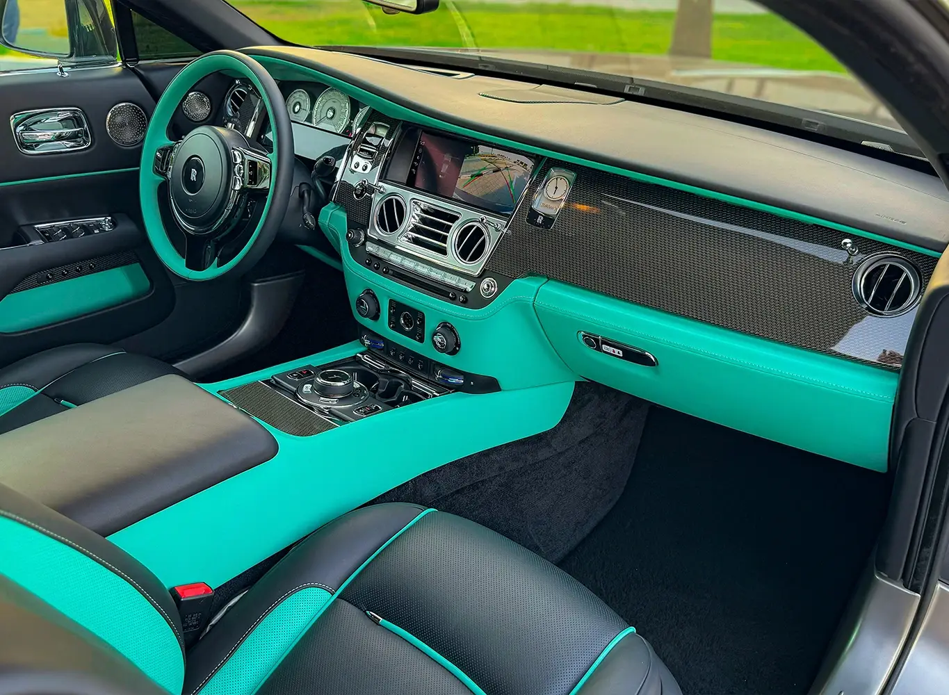 Rent a 2021 Rolls-Royce Wraith Grey in Dubai photo 5