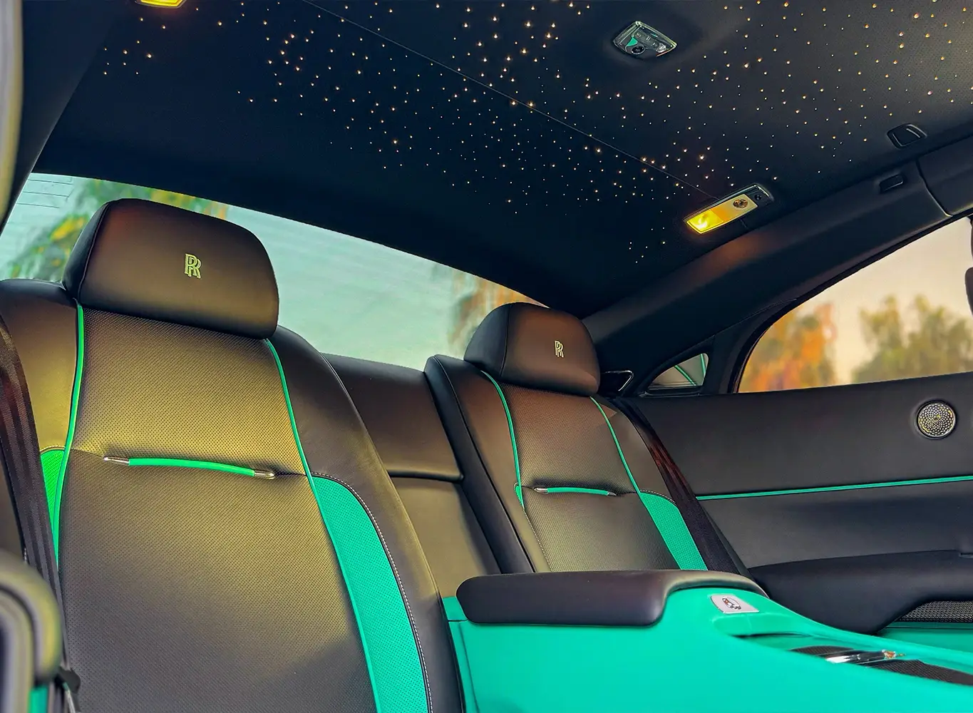 Rent a 2021 Rolls-Royce Wraith Grey in Dubai photo 6