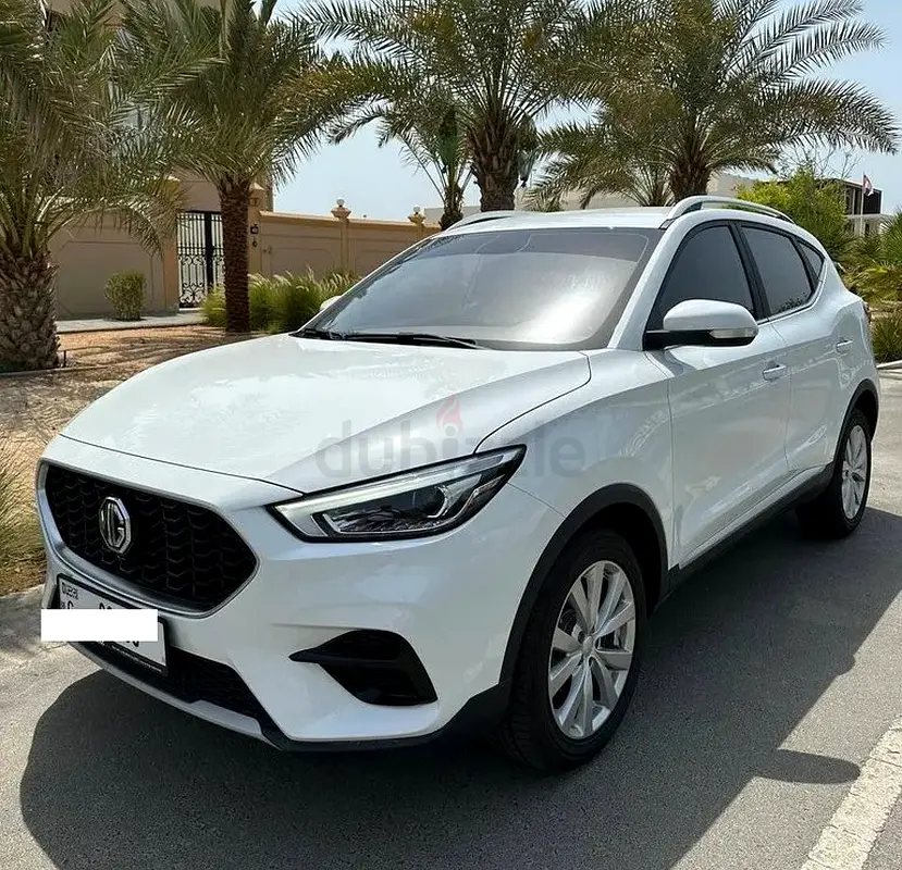 2025 MG ZS for Rent in Downtown Dubai (White, Automatic, 5 Seater, DIVA A) rental in Downtown Dubai, Dubai
