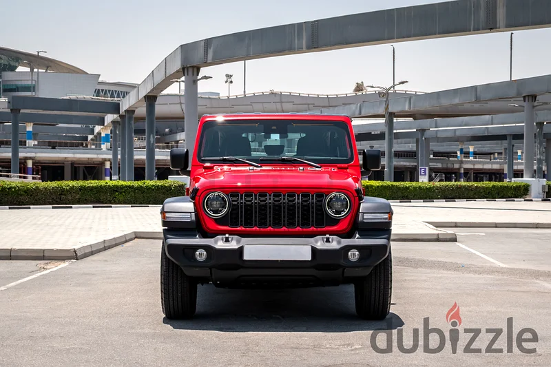 2024 Jeep Wrangler for Rent in Downtown Dubai (Red, 4 Seater) photo 2