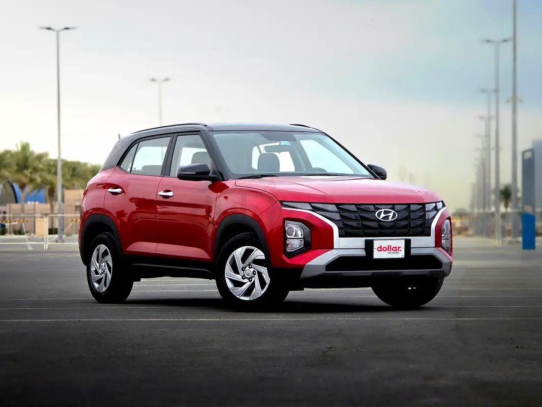 2025 Hyundai Creta for Rent in Downtown Dubai (Red) photo 2