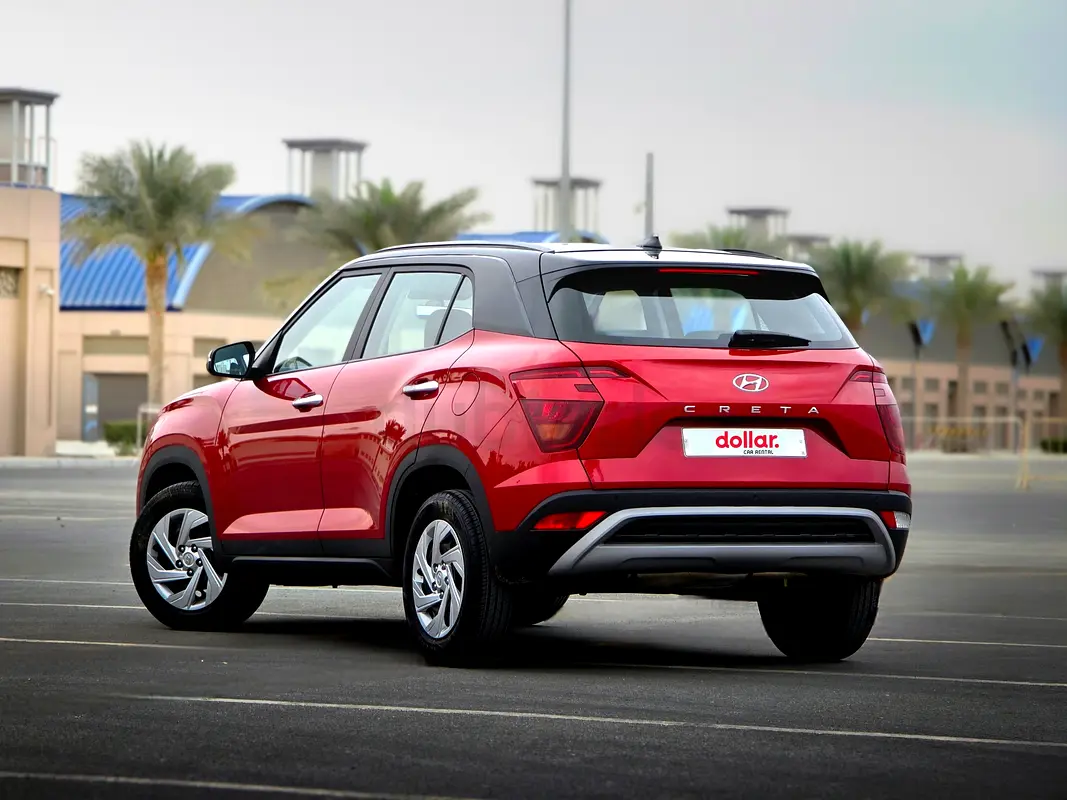 2025 Hyundai Creta for Rent in Downtown Dubai (Red) photo 3