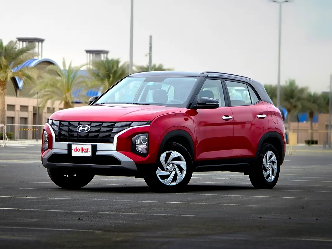 2025 Hyundai Creta for Rent in Downtown Dubai (Red) photo 4