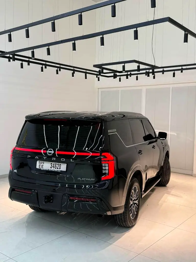 2026 Nissan Patrol for Rent in Port Saeed (Black, Automatic, 7 Seater) photo 2
