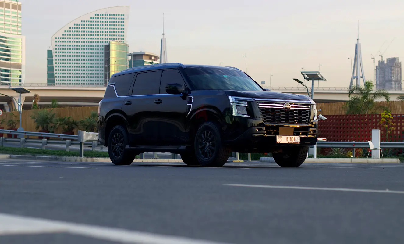 2026 Nissan Patrol for Rent in Port Saeed (Black, Automatic, 8 Seater) photo 3