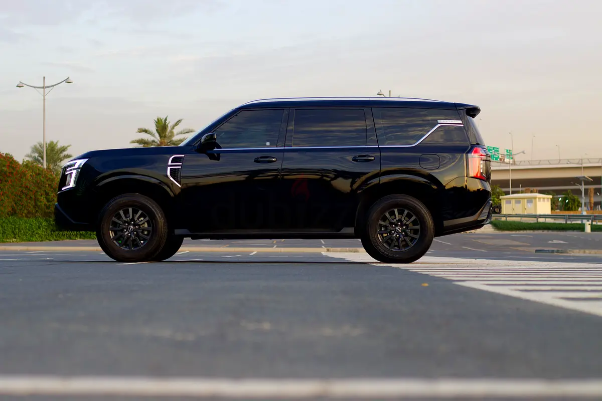 2026 Nissan Patrol for Rent in Port Saeed (Black, Automatic, 8 Seater) photo 4