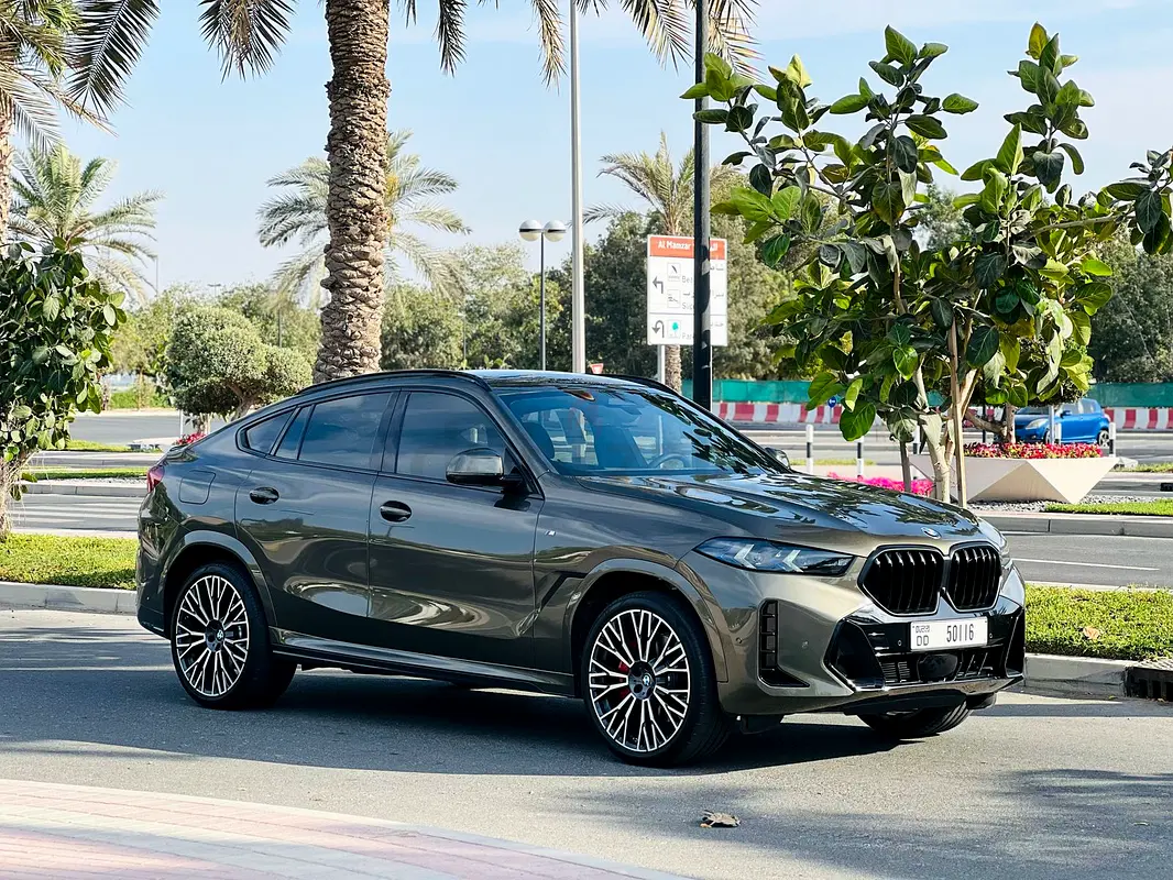 2025 BMW X6 for Rent in Palm Jumeirah (Bronze) rental in Palm Jumeirah, Dubai
