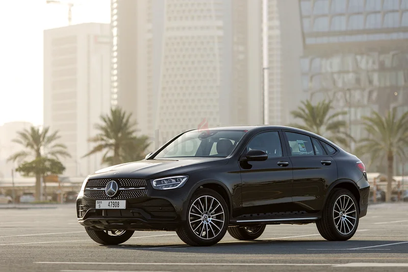 2022 Mercedes-Benz GLC Coupe for Rent in Business Bay rental in Business Bay, Dubai