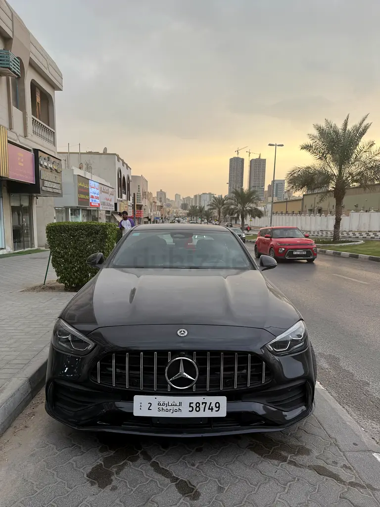 2025 Mercedes-Benz C-Class for Rent in Dubai Marina (Black, Automatic, 5 Seater, AL NOKHBAH) photo 5