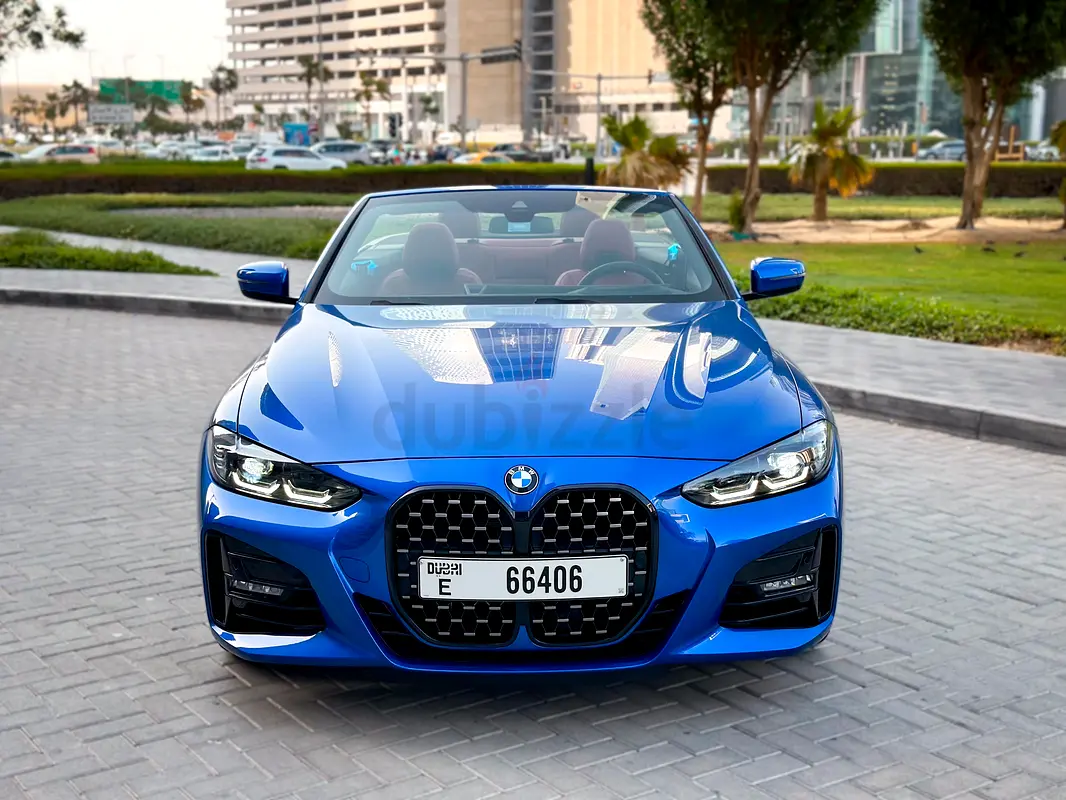 2024 BMW 4-Series for Rent in Jumeirah Lake Towers (JLT) (Blue) photo 2