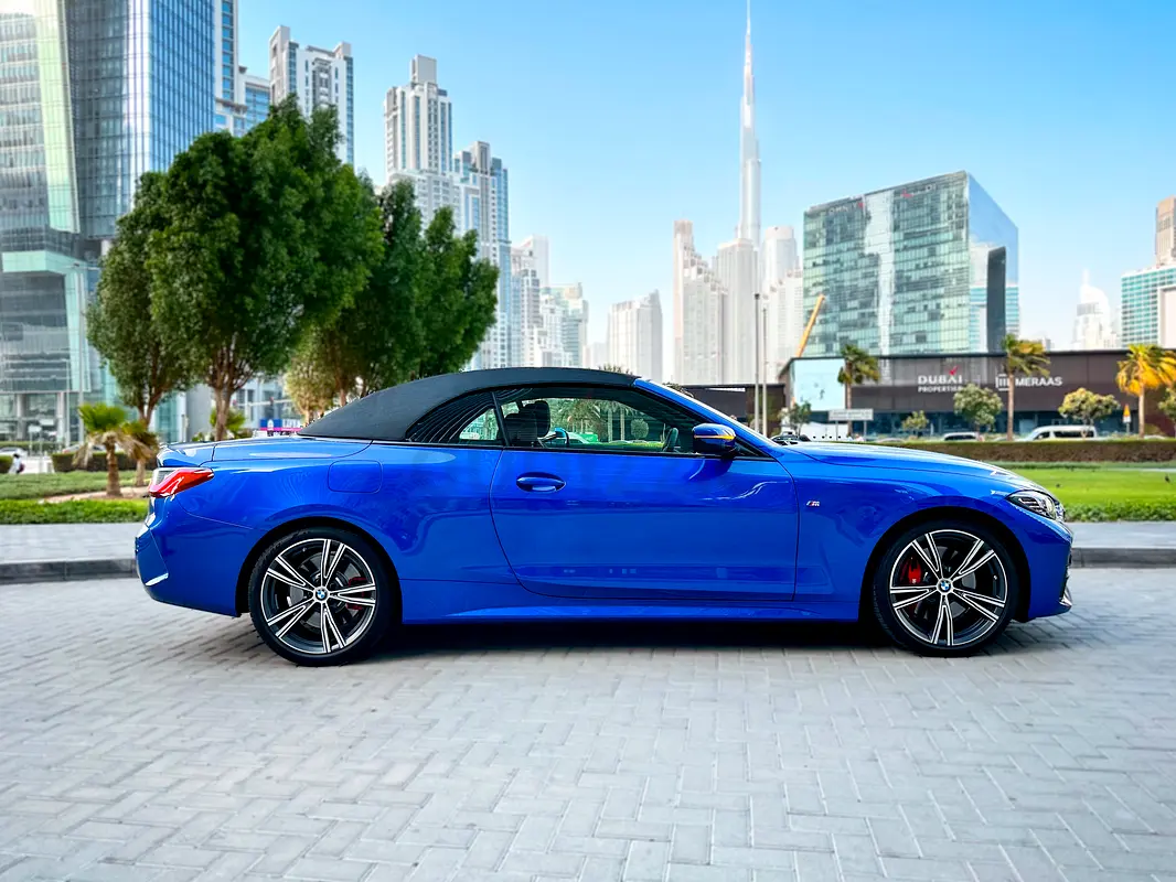 2024 BMW 4-Series for Rent in Jumeirah Lake Towers (JLT) (Blue) photo 5