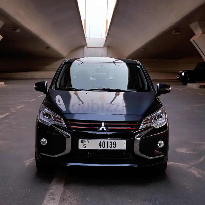 2025 Mitsubishi Attrage for Rent in Jumeirah Lake Towers (JLT) (Grey) photo 3