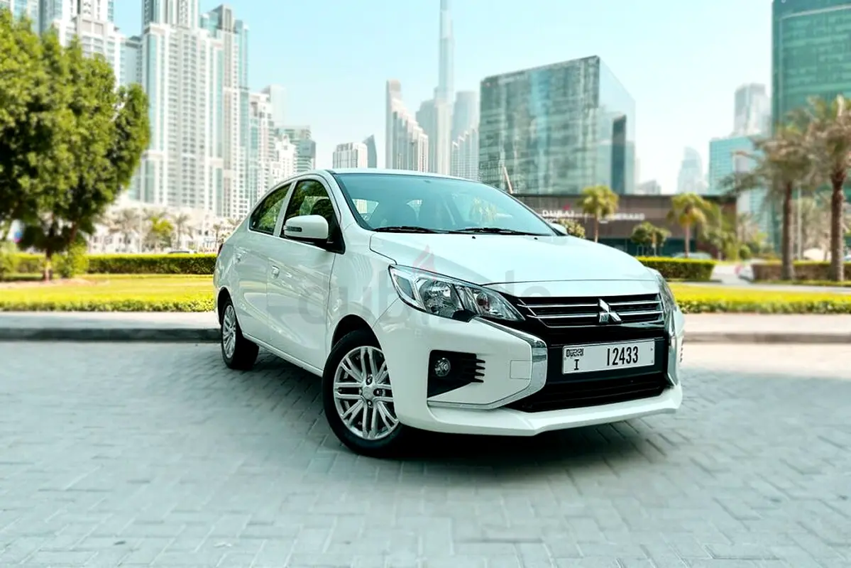 2023 Mitsubishi Attrage for Rent in Jumeirah Lake Towers (JLT) rental in Jumeirah Lake Towers (JLT), Dubai