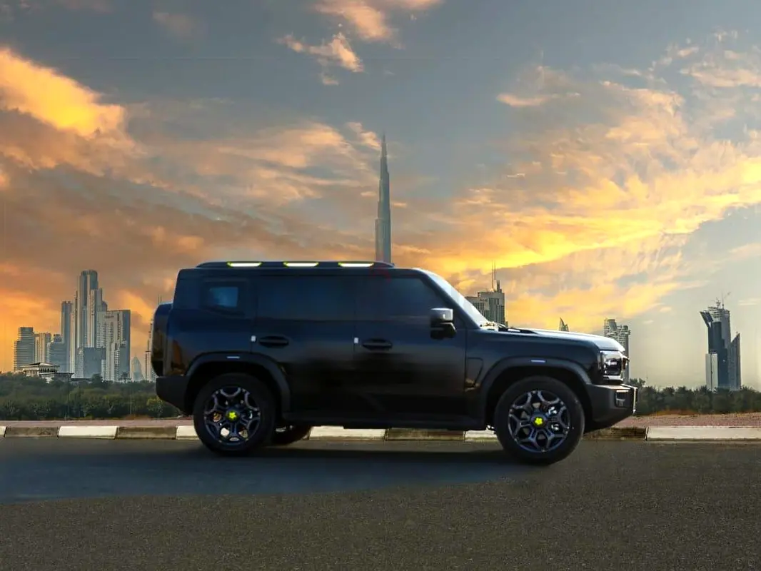 2025 Jetour T2 for Rent in Business Bay (Black, Automatic, 5 Seater, Lavish Cars) photo 3