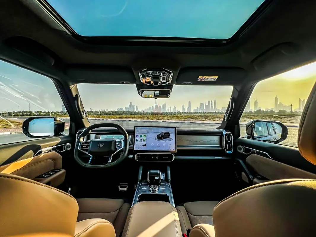 2025 Jetour T2 for Rent in Business Bay (Black, Automatic, 5 Seater, Lavish Cars) photo 4