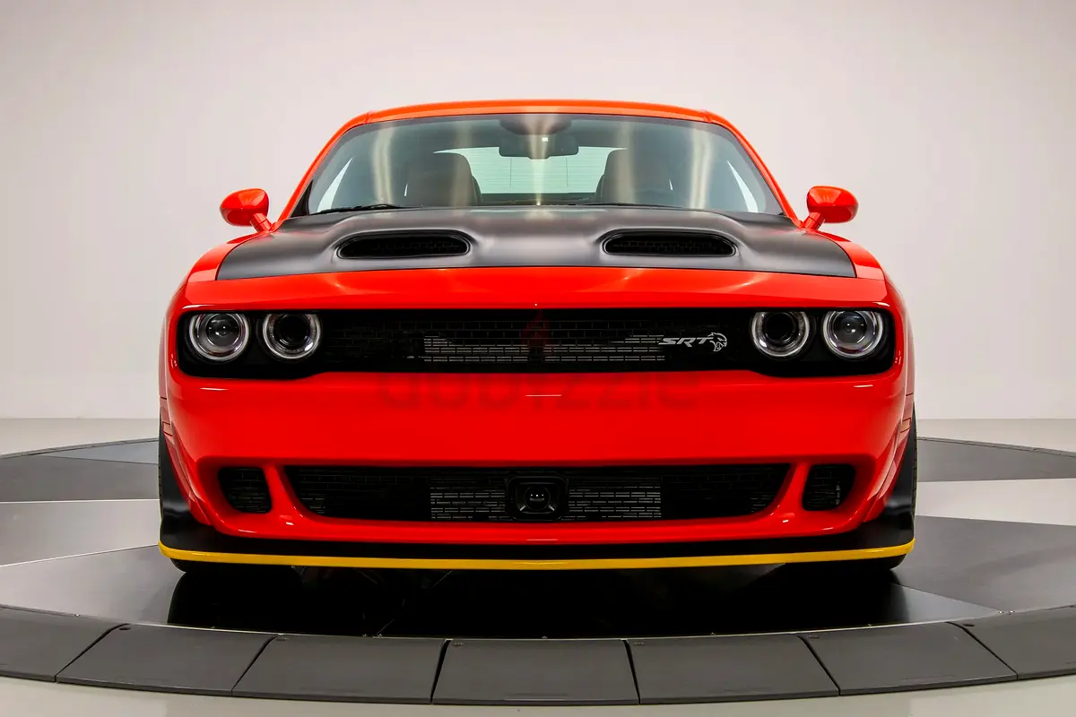Dodge Challenger SRT Hellcat V8 rental in Business Bay, Dubai