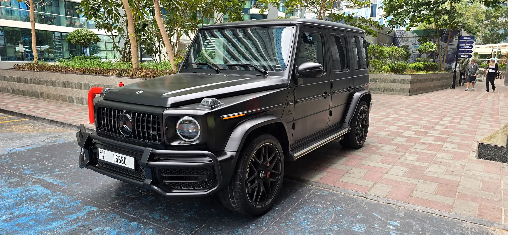 2024 Mercedes-Benz G-Class for Rent in Dubai Marina (Black, Automatic, 5 Seater, Click and) photo 6