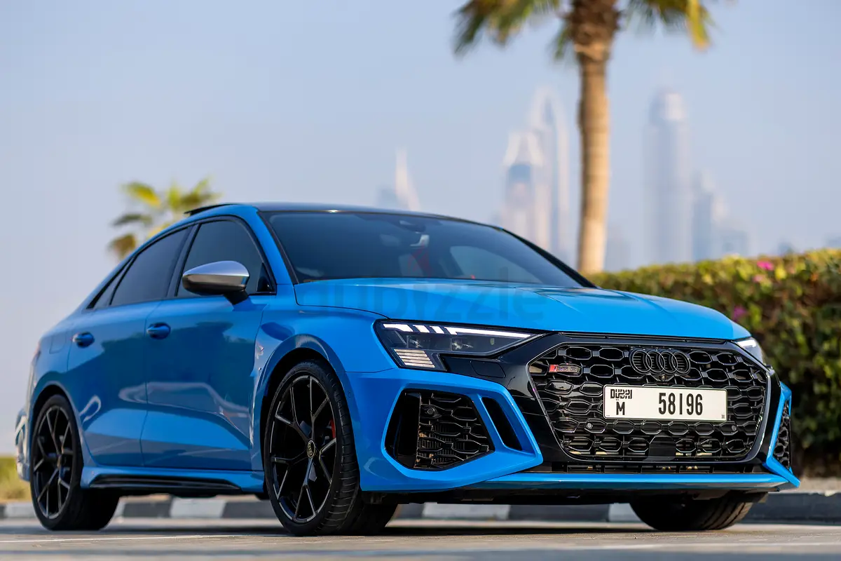 2024 Audi RS3 for Rent in Al Quoz Industrial Area 3 rental in Al Quoz Industrial Area 3, Dubai