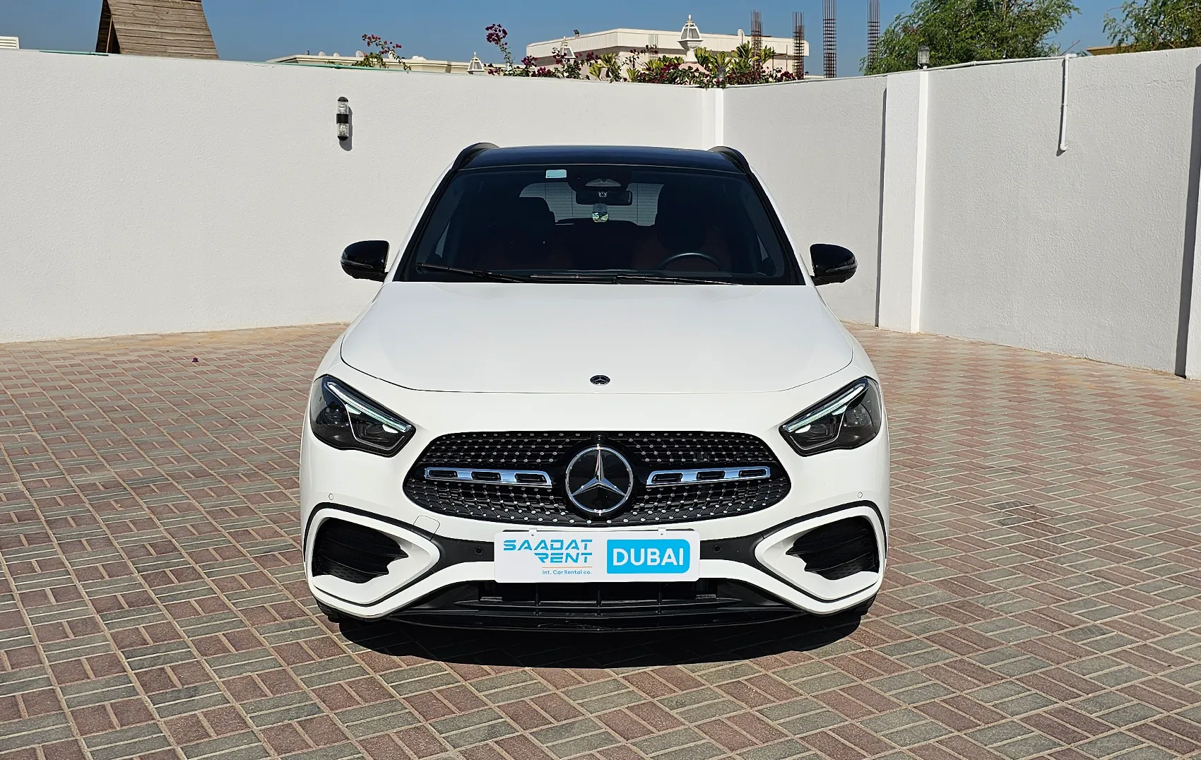Rent 2024 Mercedes-Benz GLA 200 White in Dubai
