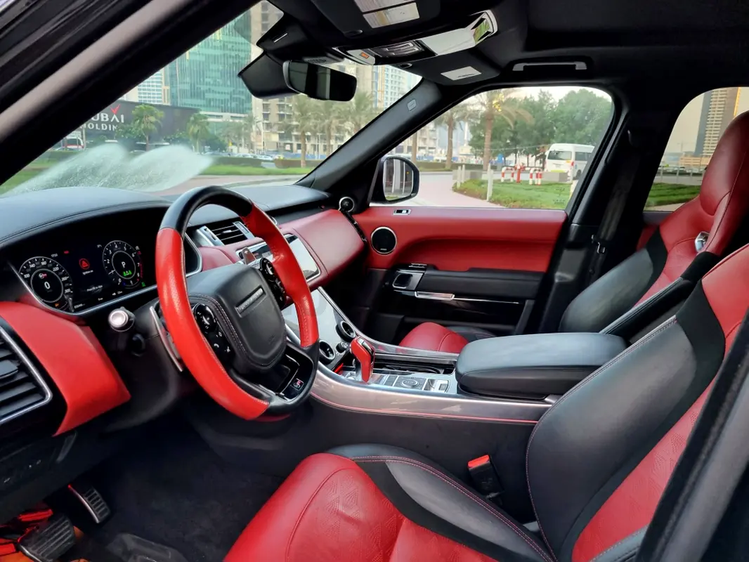 2020 Land Rover Range Rover Sport for Rent in Palm Jumeirah (Black, Automatic, 5 Seater, AL QWA) photo 6