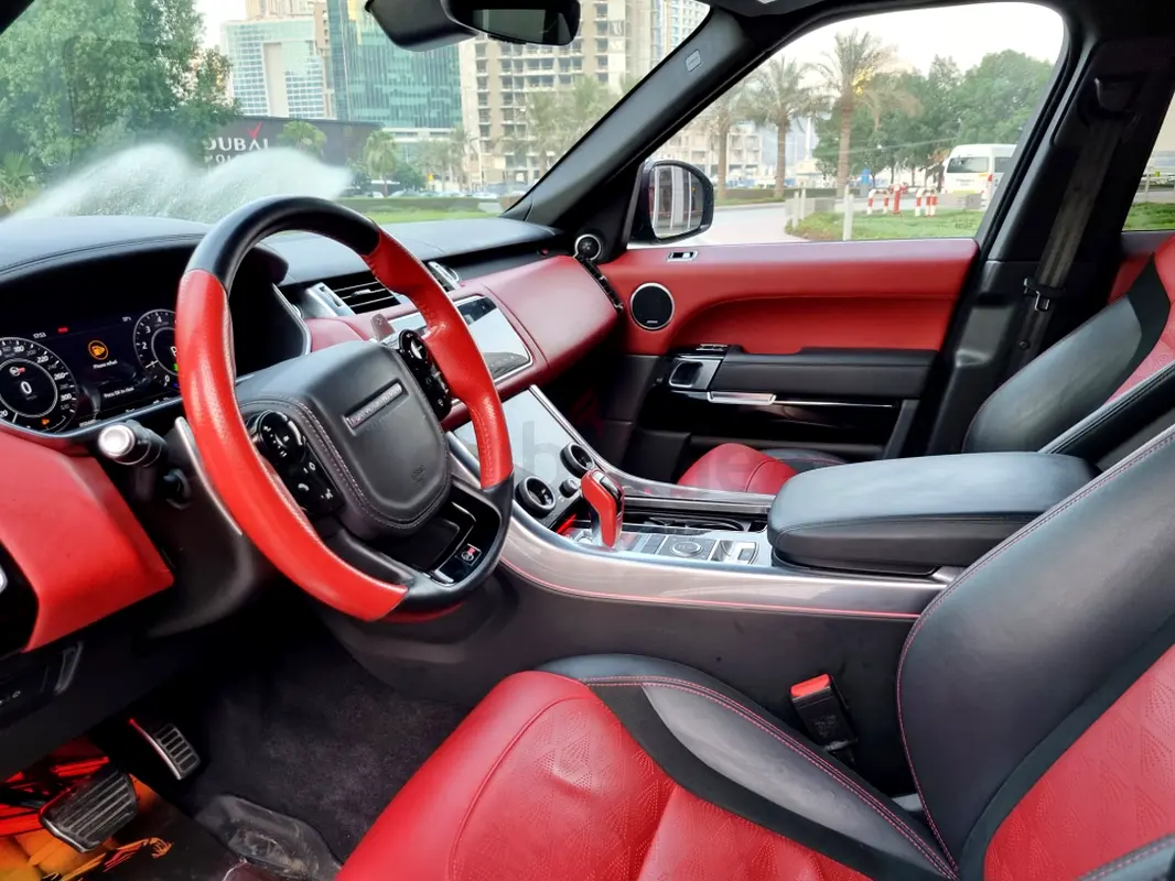 2020 Land Rover Range Rover Sport for Rent in Palm Jumeirah (Black, Automatic, 5 Seater, AL QWA) photo 9