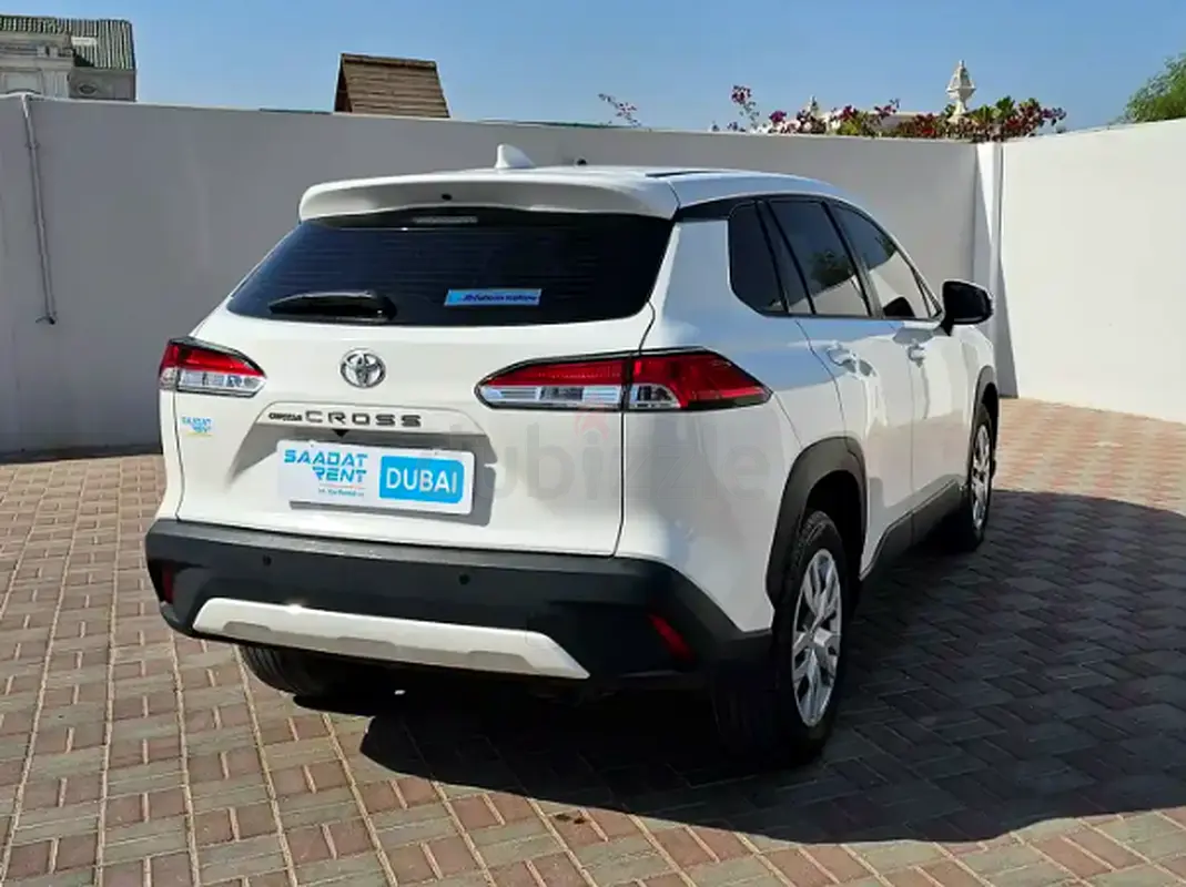 2025 Toyota Corolla Cross for Rent in Al Rashidiya (White, Automatic, 5 Seater, AL ROOYA) photo 5