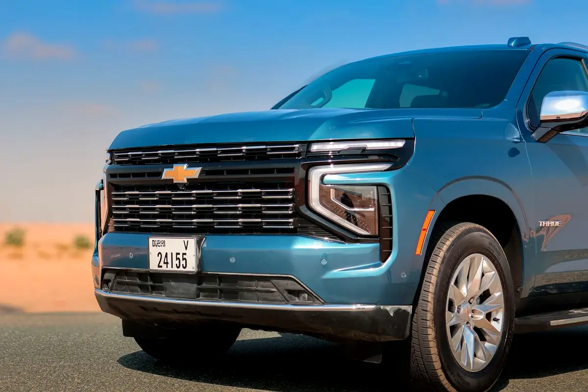 2025 Chevrolet Tahoe for Rent in Business Bay (Blue) photo 2