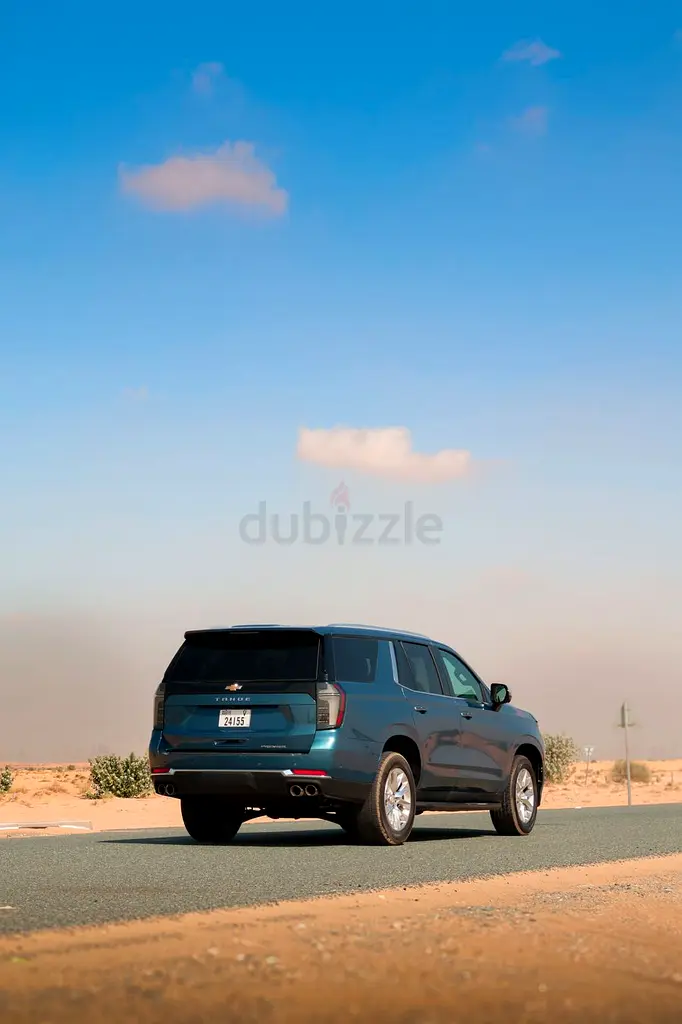 2025 Chevrolet Tahoe for Rent in Business Bay (Blue) photo 3