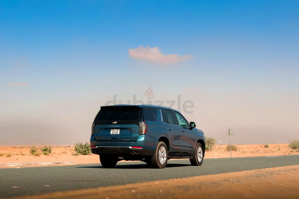 2025 Chevrolet Tahoe for Rent in Business Bay (Blue) photo 5